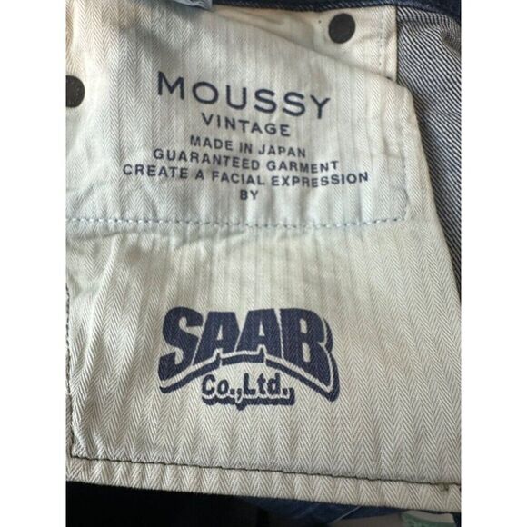 Moussy EMMA CROPPED FLARE Jeans Womens Japan Size 29 - Picture 8 of 11